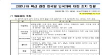 걷잡을 수 없이 퍼지는 한국발 입국제한…62개국으로 확대