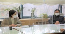 유은혜 부총리 겸 교육부장관, 대학 방역 관련 서강대학교 현장 방문