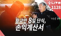 [한겨레 라이브_11월28일] 쓰러진 황교안, 여전한 궁금증…단식을 왜 했던 걸까?