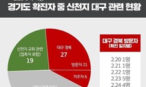 경기도 “신천지보다 대구·경북↔경기 오간 이 중 확진자 더 많아”