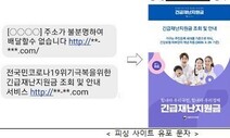 ‘긴급재난지원금 안내 위장’ 개인정보 탈취 공격 주의보