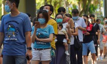 홍콩 정부 “불법” 경고에도…야권 입법회 예비선거에 50만명 투표