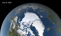 기후변화 탓…북극해빙 면적 역대 두번째로 작아