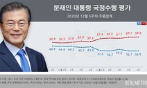 [리얼미터] 문 대통령 지지율 5주째 30%대 정체