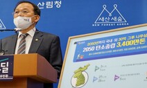 산림청 “30년 동안 나무 30억그루 심겠다”