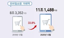 급증하는 온라인쇼핑…소매판매 중 30% 첫 돌파