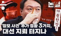 [논썰] ‘윤석열 장모 의혹’ 새로운 정황 3가지, ‘대선 지뢰’ 터지나