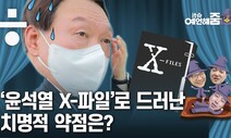 [it슈 예언해줌] ’윤석열 X-파일’로 드러난 윤석열의 진짜 약점?