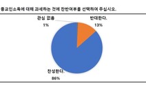 종교인 소득세 시행 뒤…목회자 86% “과세제도 찬성”