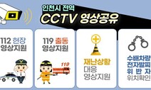 인천CCTV 1만6천대 시·군·구-경찰·소방·법무와 실시간 공유