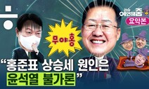 홍준표 지지율 상승 원인은 민주당 지지층, 이준석?! [예언해줌]