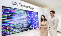 휨·투명 이어 고화질까지…LG, 차세대 TV용 패널 ‘OLED.EX’ 공개