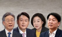 [리얼미터] 윤석열 44.7%, 이재명 35.6%, 안철수 9.8% 심상정 3.9%