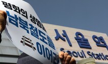 [포토] 판문점 선언 이후 4년, 남북철도 이읍시다