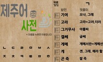 ‘그거무사!’ 늦었을라…소멸위기 ‘제주어’ 박물관 추진