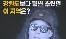 [영상:THISCovery]한국 역대 최저기온, 강원도가 아니라고?!
