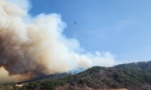 경남 합천 산불 대응 3단계…6시간 만에 139㏊ 불타 [영상]