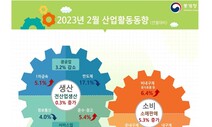 생산·소비·투자 늘었지만…반도체 생산액은 17% 급감