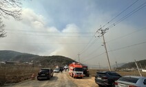 [영상] “통장만 챙겨 도망”…홍성 산불, 밤샘 진화에도 재확산