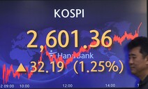 코스피 2600선 1년만에 탈환