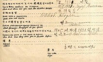 직업 ‘의병’, 목적 ‘고려 독립’…홍범도 장군의 소련 입국 서류