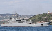 우크라이나군, 러시아 흑해함대 상륙함 공격