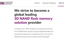 중국 YMTC, 미 제재로 3D낸드 생산 중단 전망