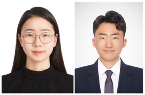 &nbsp; &nbsp; &nbsp; &nbsp; &nbsp; &nbsp;왼쪽부터 최효정, 안지훈. 서울시립대 제공