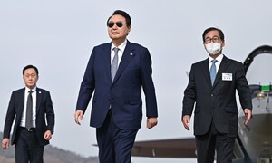 “가짜 평화는 안보에 위협”…‘남북 긴장’ 아랑곳 않는 윤 대통령