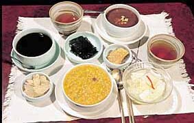 한과 속에 숨쉬는 전통