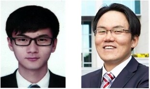 왼쪽부터 슈센린 박사과정 연구원과 이지훈 교수. 광운대 제공