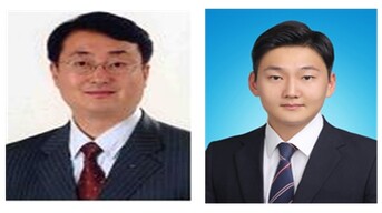 서울시립대 교통공학과 이승재 교수(왼쪽), 구동균 박사과정. 서울시립대 제공