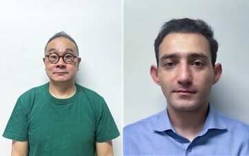 &nbsp; &nbsp; &nbsp; &nbsp; 왼쪽부터 이기진 교수와 Zhirayr Baghdasaryan 연구원.서강대 제공