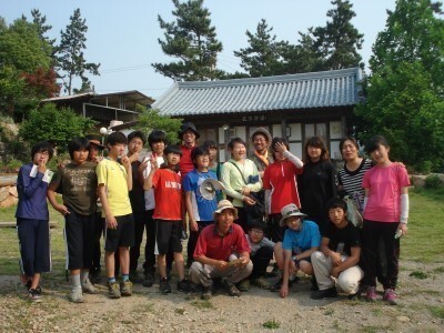 순천사랑어린학교 학생을 비롯한 공동체원들