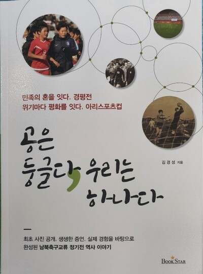 ‘공은 둥글다 우리는 하나다’ 표지. 사진 남북체육교류협회 제공