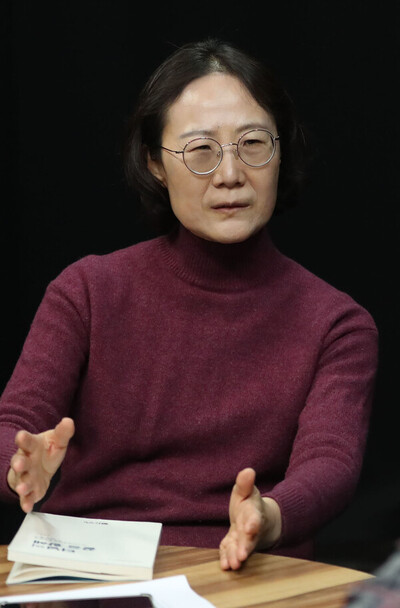 일제강제동원·평화연구회 대표 정혜경 박사. <한겨레> 자료사진