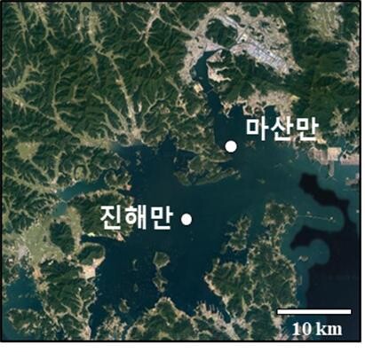 미세플라스틱을 함유한 퇴적물 시추 지점. 한국해양과학기술원 제공