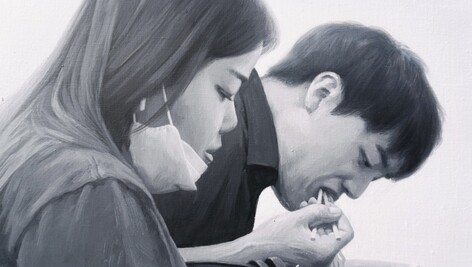 김시영 작가의 2020년작 <알마즈>(부분).