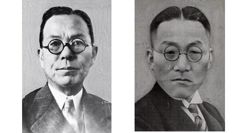 인촌 김성수(왼쪽·1891~1955)와 고하 송진우(1890~1945). 개항 이후 등장한 호남의 ‘진취적’ 지주들인 이들은 온건한 민족주의 운동의 한 축을 담당했다. 한국민족문화대백과사전 누리집 갈무리