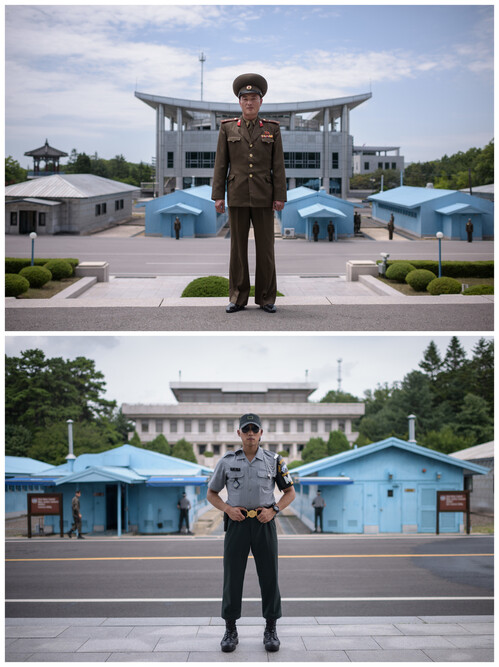 남·북·외국 사진기자 시선에 잡힌, 70년 분단의 땅