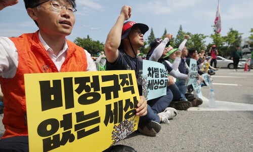 ‘숨은 비정규직’ 최대 50만명 포착…비정규직 87만명 늘었다
