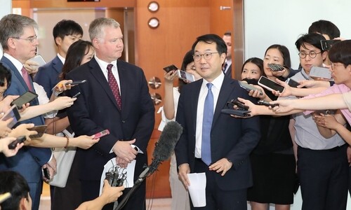 비건, 끝내 ‘빈손 귀국’…베이징 북·미 접촉 무산