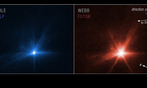 충돌 소행성 3배 밝아졌다…우주망원경이 본 ‘지구 방어’ 실험