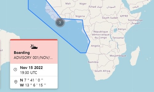 기니만 ‘해적납치’ 선박 하루뒤 풀려나…한국인 선장 등 무사