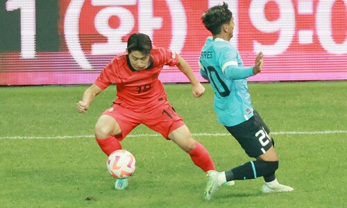 ‘클린스만의 첫승’ 놓쳤지만…이강인·오현규, 공격축구 예고편