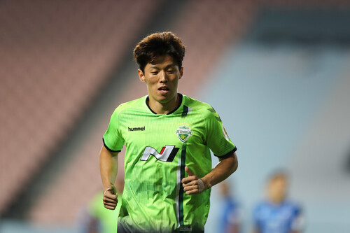 전북 현대의 김보경. 한국프로축구연맹 제공