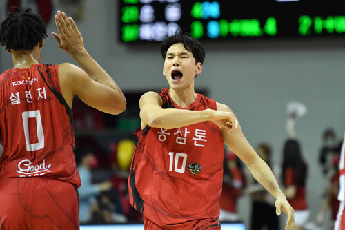 케이지시(KGC)인삼공사의 포워드 문성곤. KBL 제공