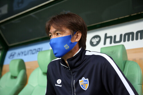 홍명보 울산 현대 감독. 한국프로축구연맹 제공