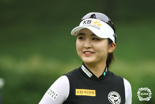 신인왕 포인트 선두 이예원. KLPGA 제공