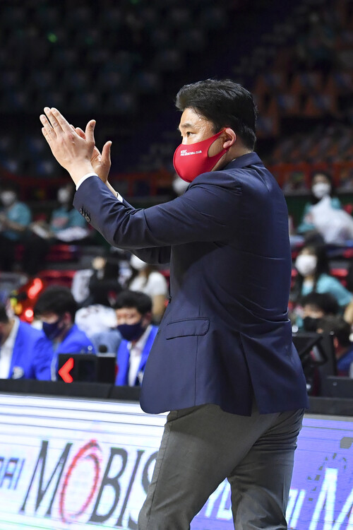 안양 케이지시(KGC)인삼공사의 김승기 감독. 구단 제공